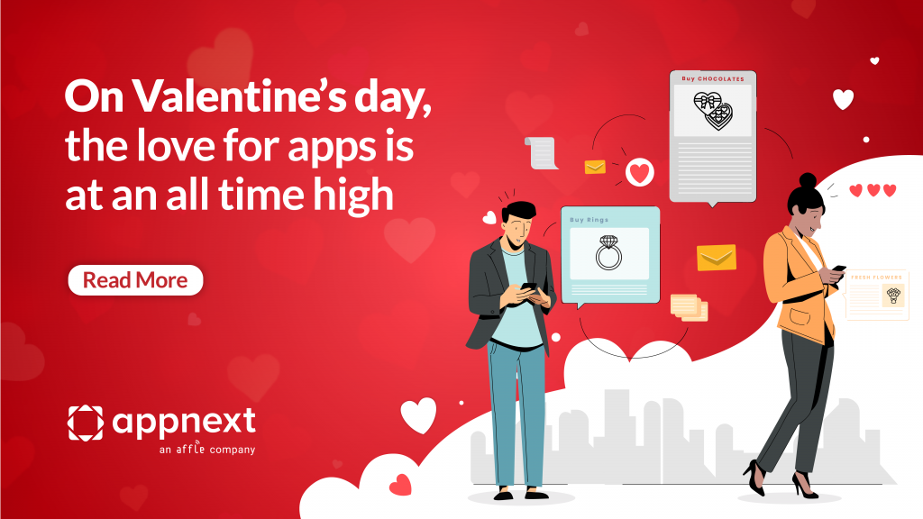 On Valentine’s day the love for apps is at an all time high.